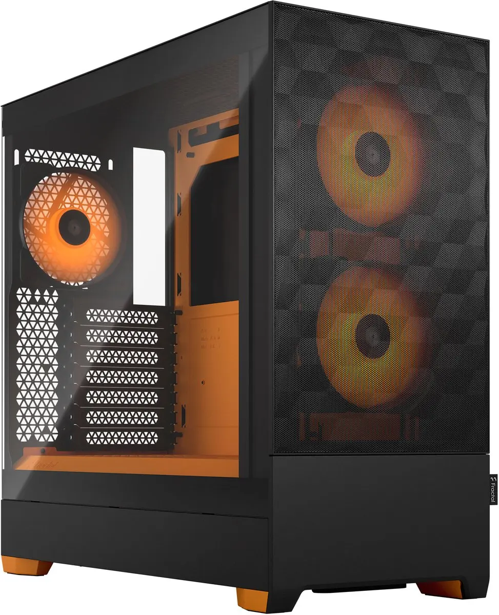 Fractal Design Pop Air Tower Zwart, Oranje