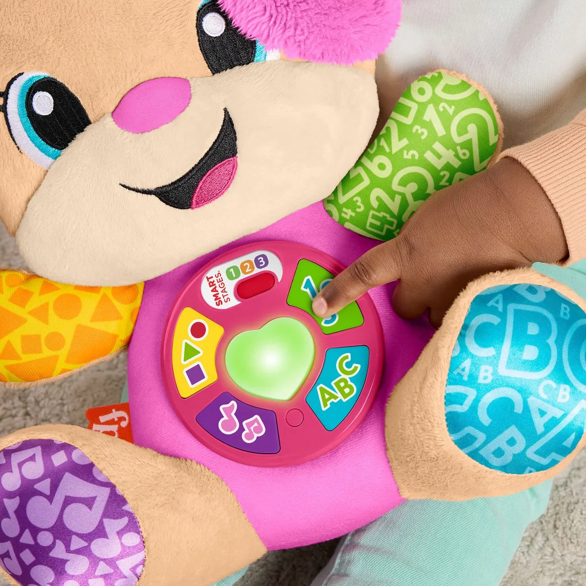 Fisher Price Leerplezier Zusje Roze Muzikale Knuffel