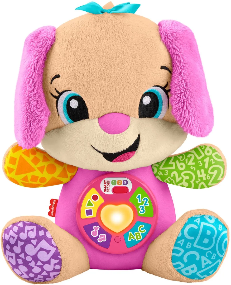 Fisher Price Leerplezier Zusje Roze Muzikale Knuffel