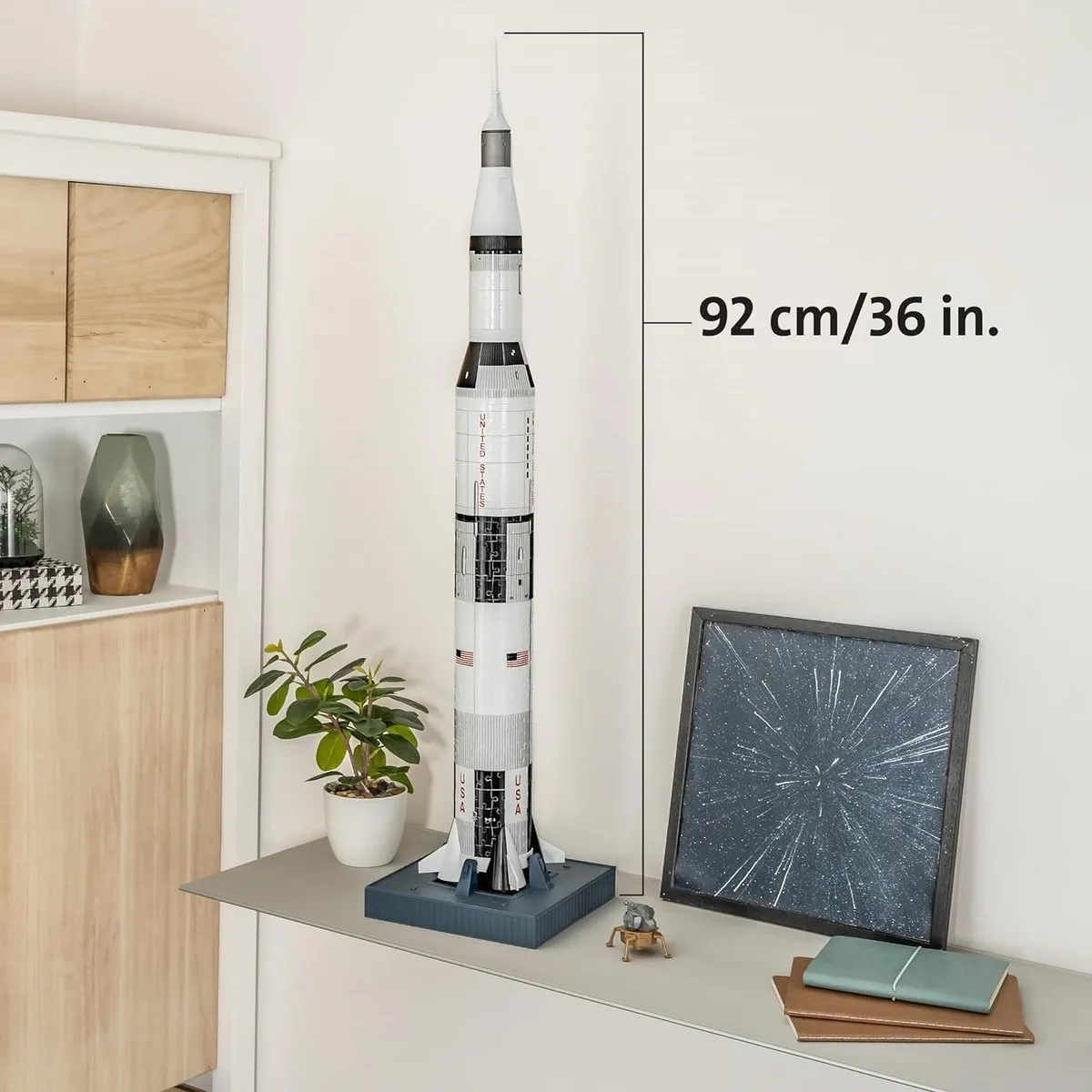 Ravensburger Apollo Saturn V 3D Puzzel 440 Stuks - afbeelding 6 van 6