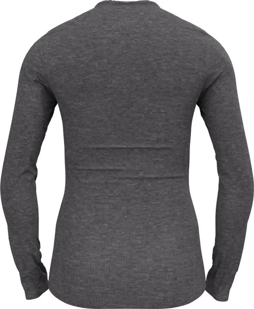 ODLO Active Warm Thermoshirt Dames - S - Donkergrijs
