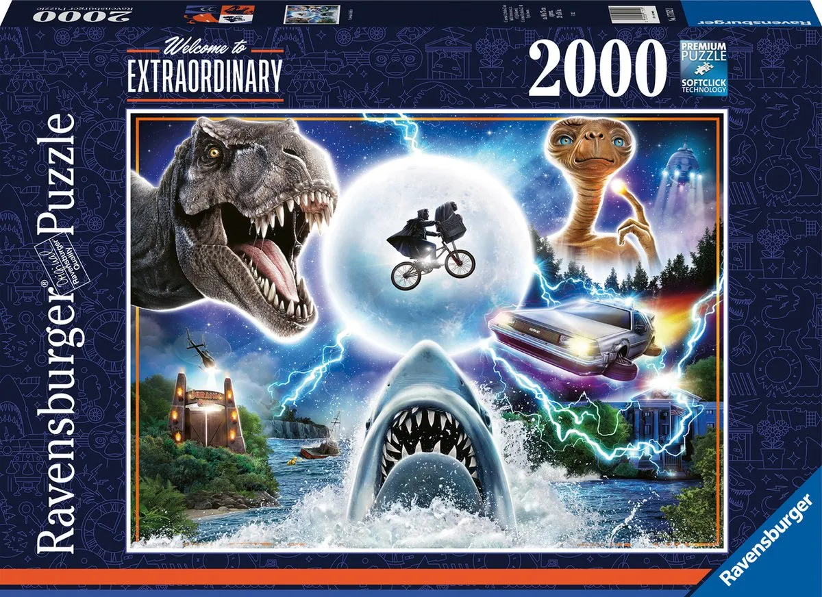 Ravensburger Universal & Amblin Legpuzzel 2000 Stuks