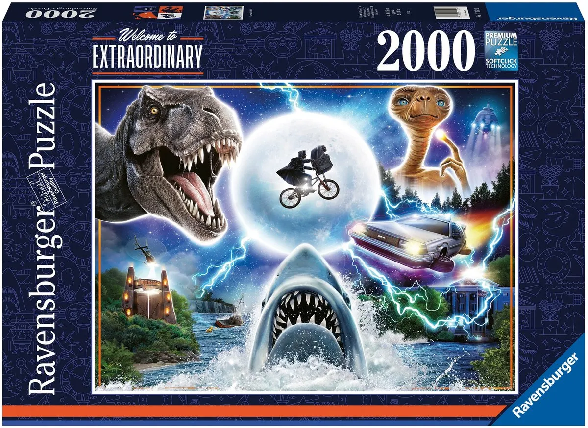 Ravensburger Universal & Amblin Legpuzzel 2000 Stuks - Multicolor