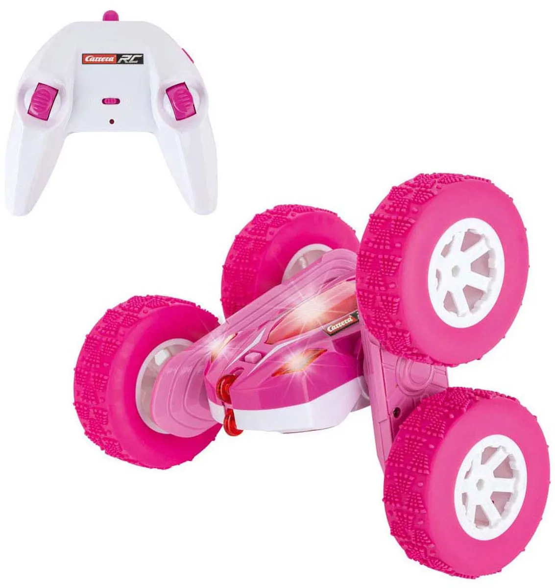 Carrera RC Mini Turnator CAR370240011 - Roze - 2,4GHz - afbeelding 6 van 6