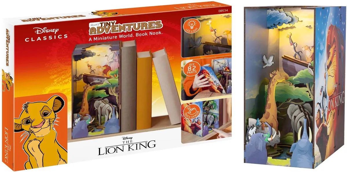 Revell Tiny Adventures Disney Lion King Boekhoekje LED Verlichting