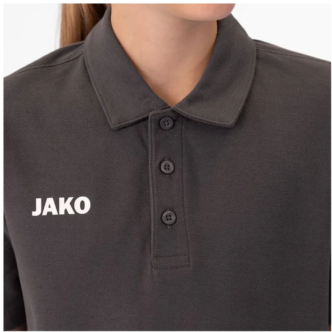 Jako Base Polo Kinderen 152 - Antraciet