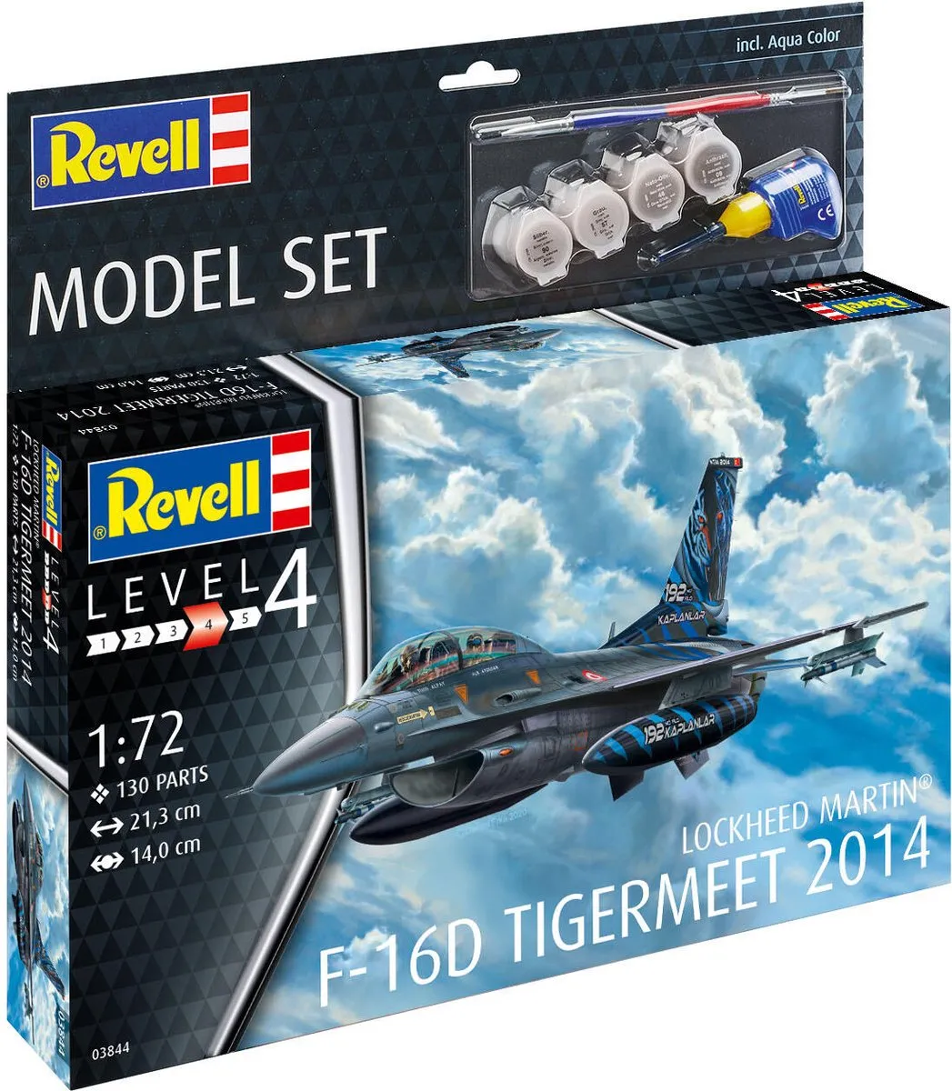 Revell 63844 F-16D Tigermeet Modelbouwpakket 1:72