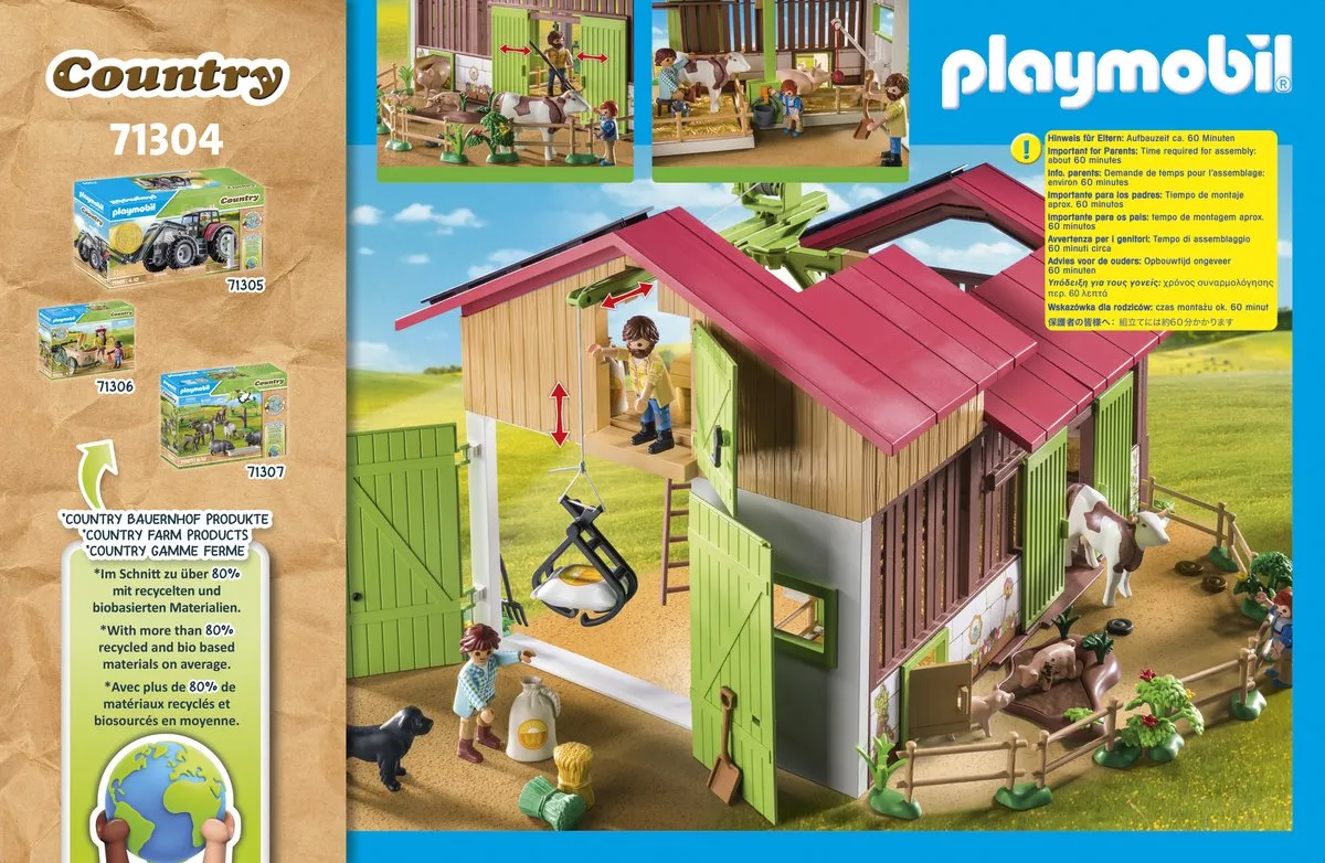 Playmobil Country Grote Boerderij 71304 - Multicolor
