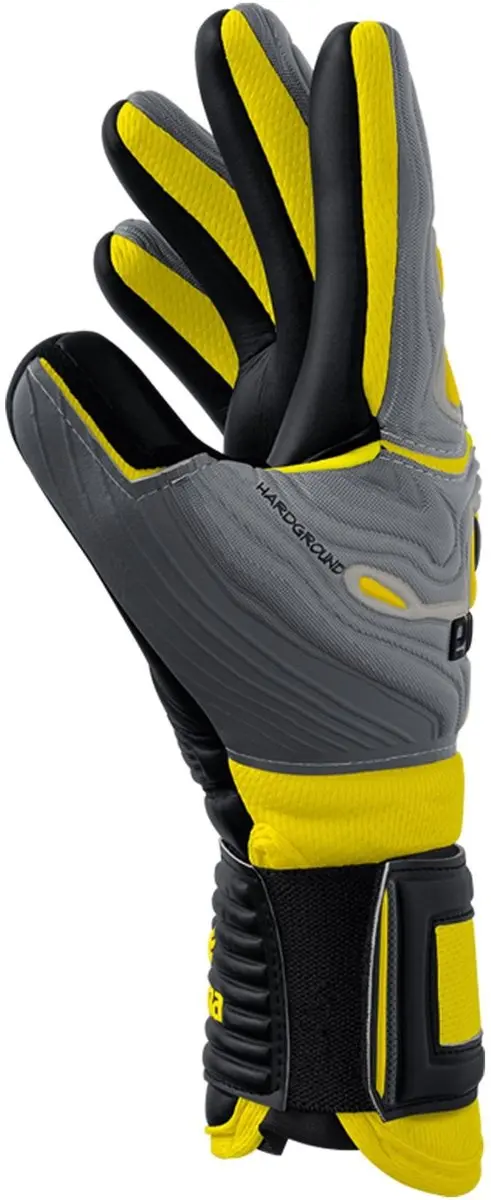Erima Flex-Ray Hardground Keepershandschoenen Heren 9 - Grijs/Geel