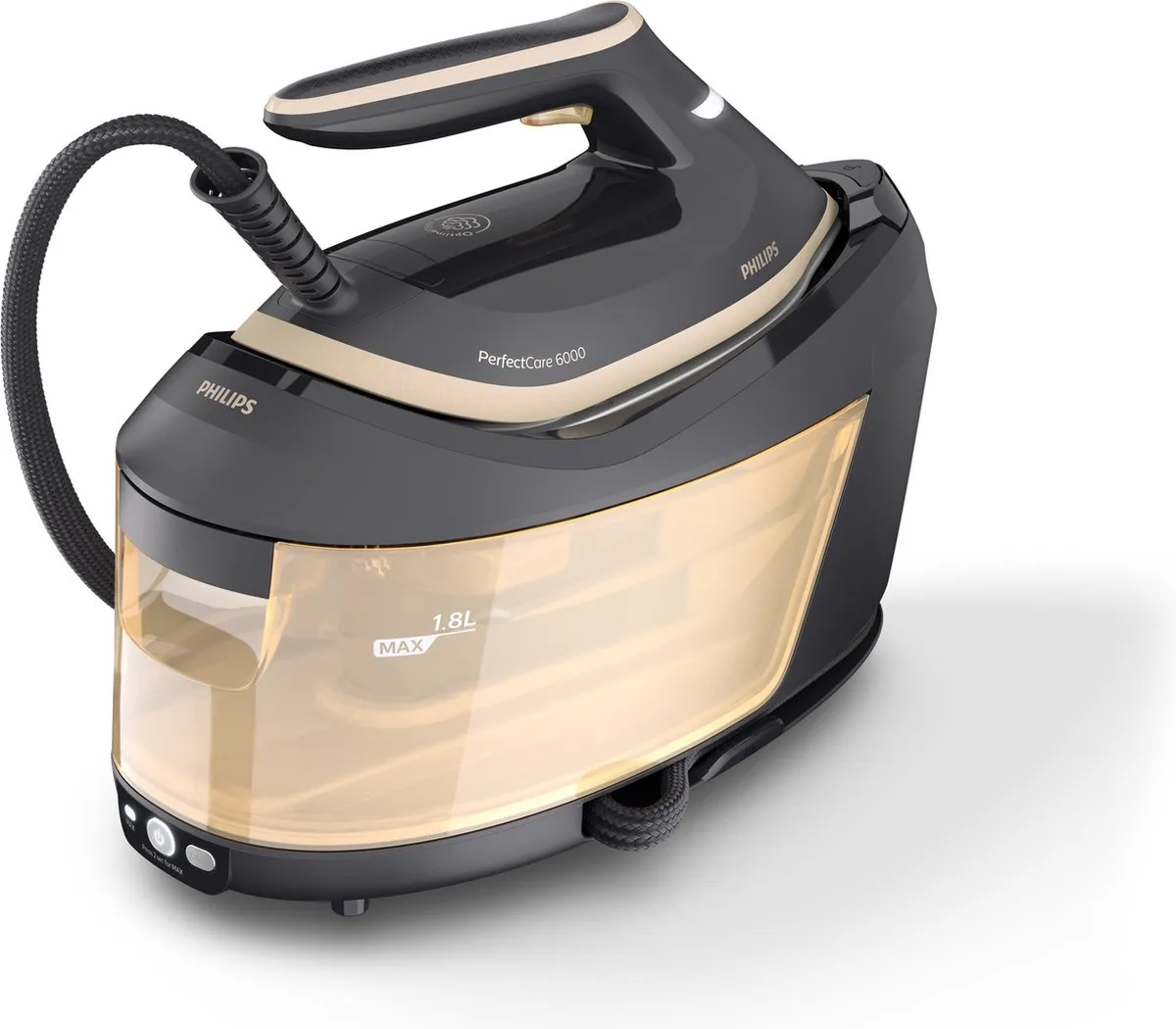 Philips PerfectCare 6000 PSG6064/80 Stoomgenerator 1.8L - Goud/Zwart