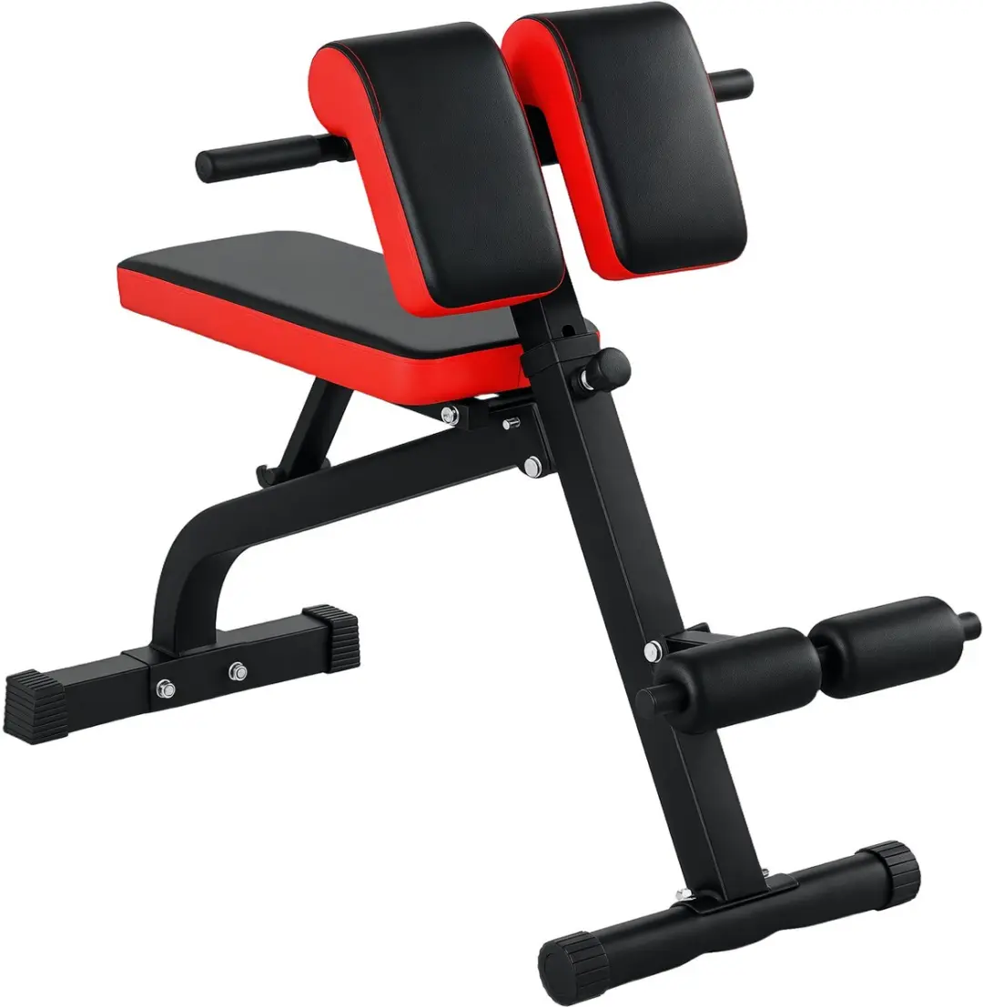 SPORTNOW-Stahl, Kunstleder-Schwarz-103L x 65B x 67-98H cm-Hantelbank