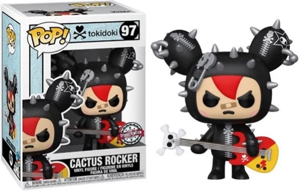 Funko Pop Tokidoki Cactus Rocker 97 Special Edition