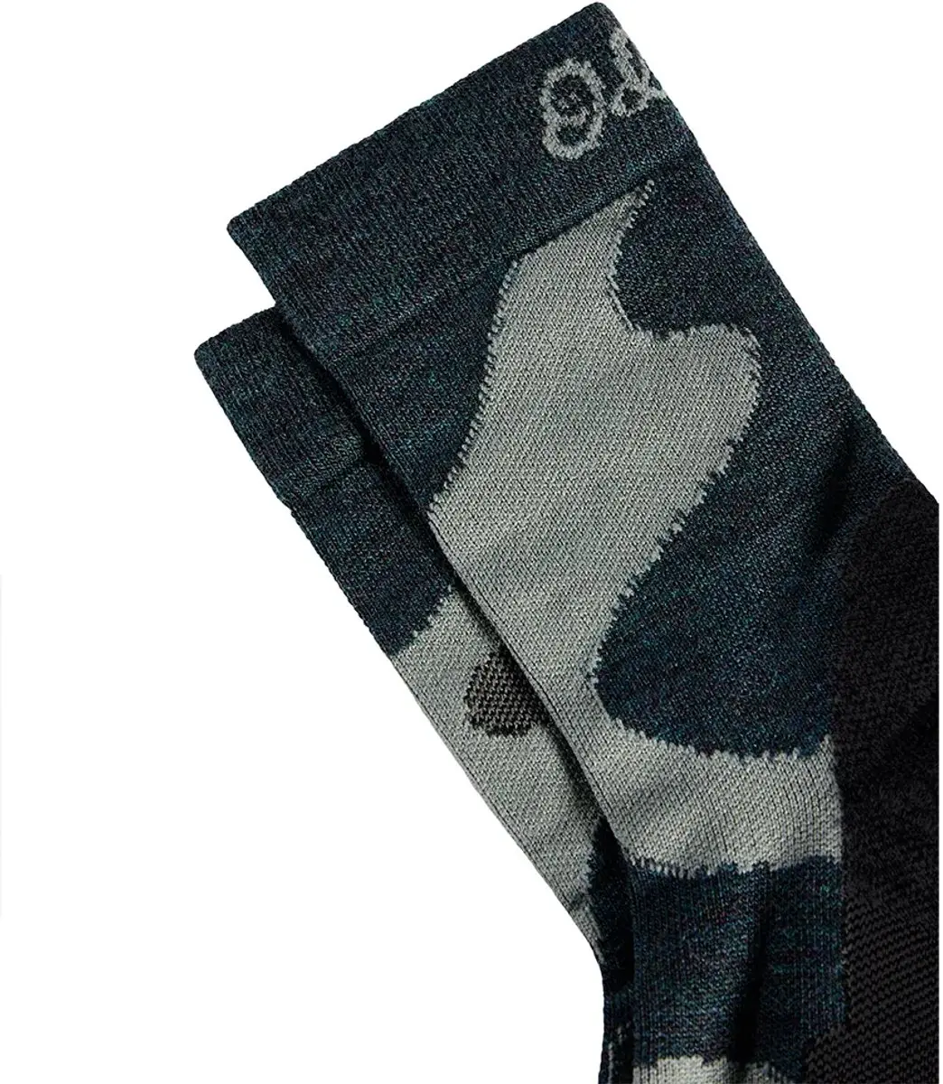 ODLO Merino Warm Sokken - Kinderen 31-33 - Blauw/Grijs - afbeelding 6 van 6