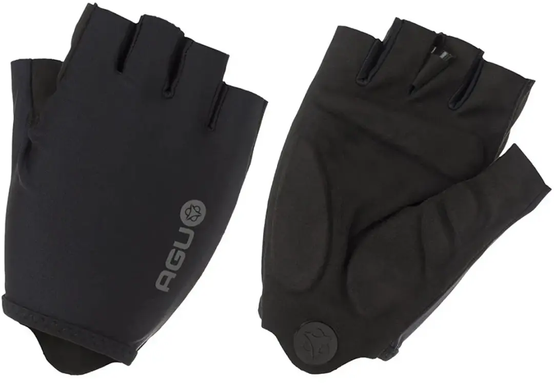 AGU Gel Gloves Fietshandschoenen M - 2mm Gelpadding - Zwart - afbeelding 2 van 2