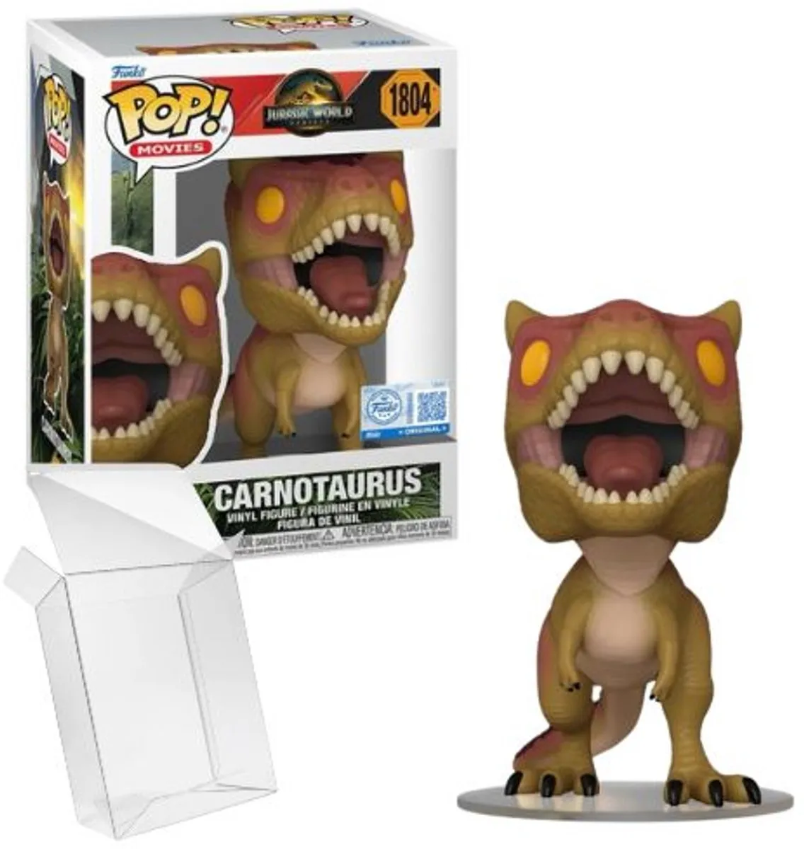 Funko Pop! Jurassic World Rebirth Carnotaurus #1804