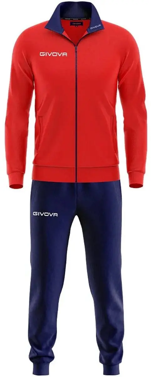 Givova Tuta Torino Sportpak - XXL Rood - afbeelding 3 van 3