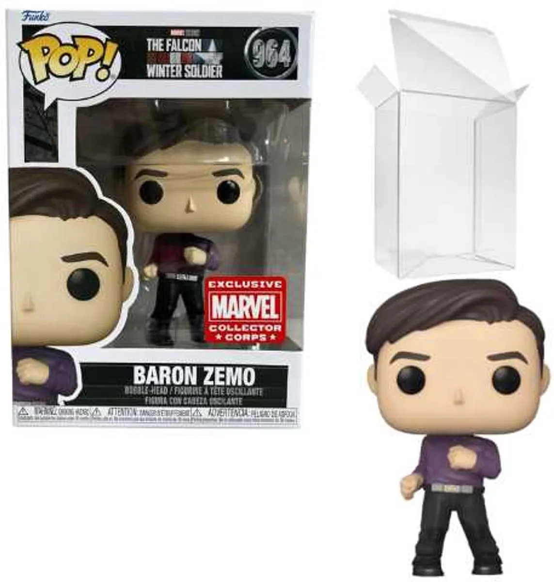 Funko Pop! Marvel Baron Zemo - Falcon Winter Soldier #964 - Multicolor - afbeelding 2 van 2