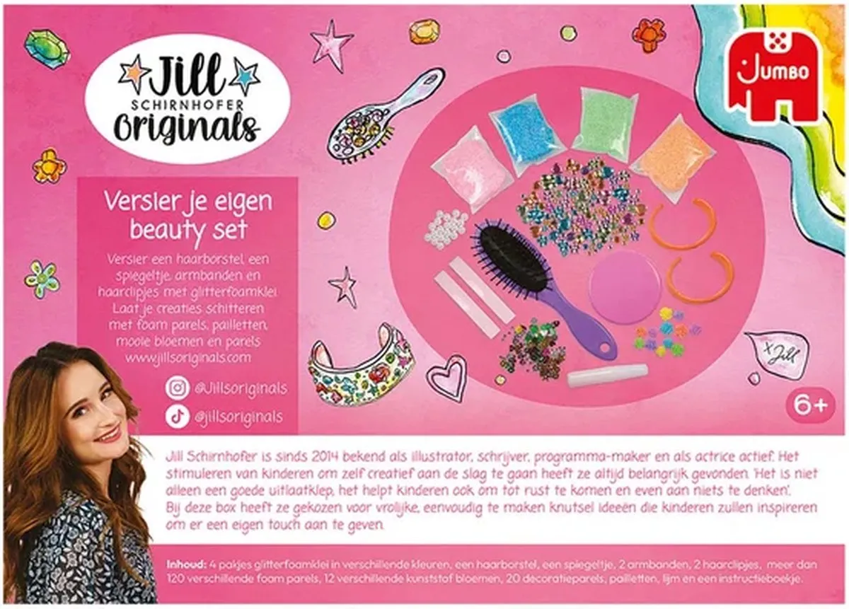 Jumbo Jill Schirnhofer Versier je eigen Beauty Set - Knutselpakket - afbeelding 6 van 6
