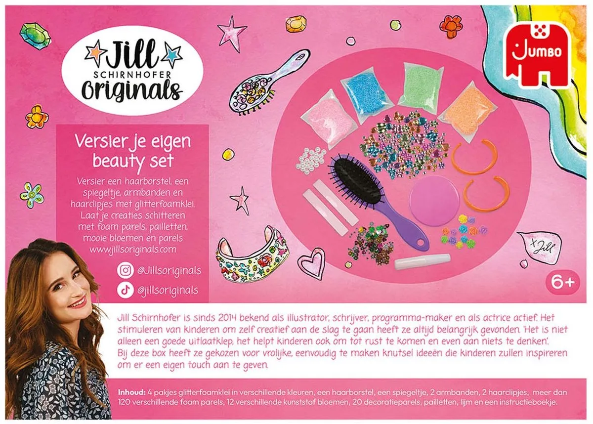 Jumbo Jill Schirnhofer Versier je eigen Beauty Set - Knutselpakket