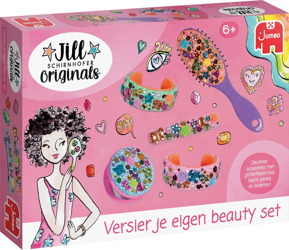 Jumbo Jill Schirnhofer Versier je eigen Beauty Set