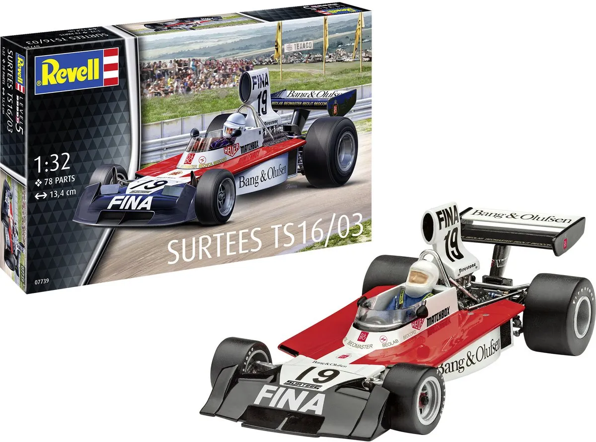 Revell 07739 Surtees TS16/03 Formule 1 Modelbouwpakket 1:32