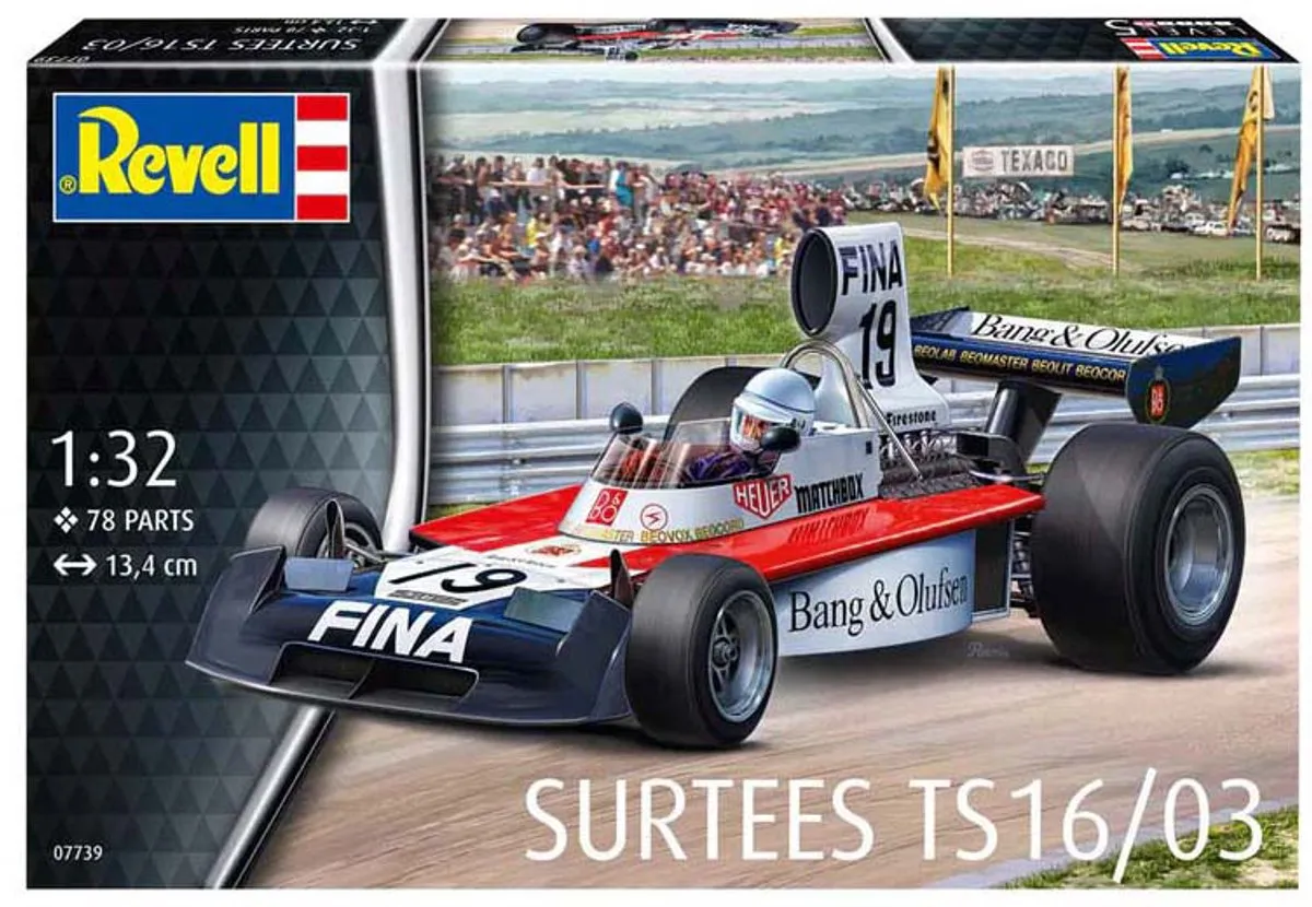Revell 07739 Surtees TS16/03 Formule 1 Modelbouwpakket 1:32 - Multi