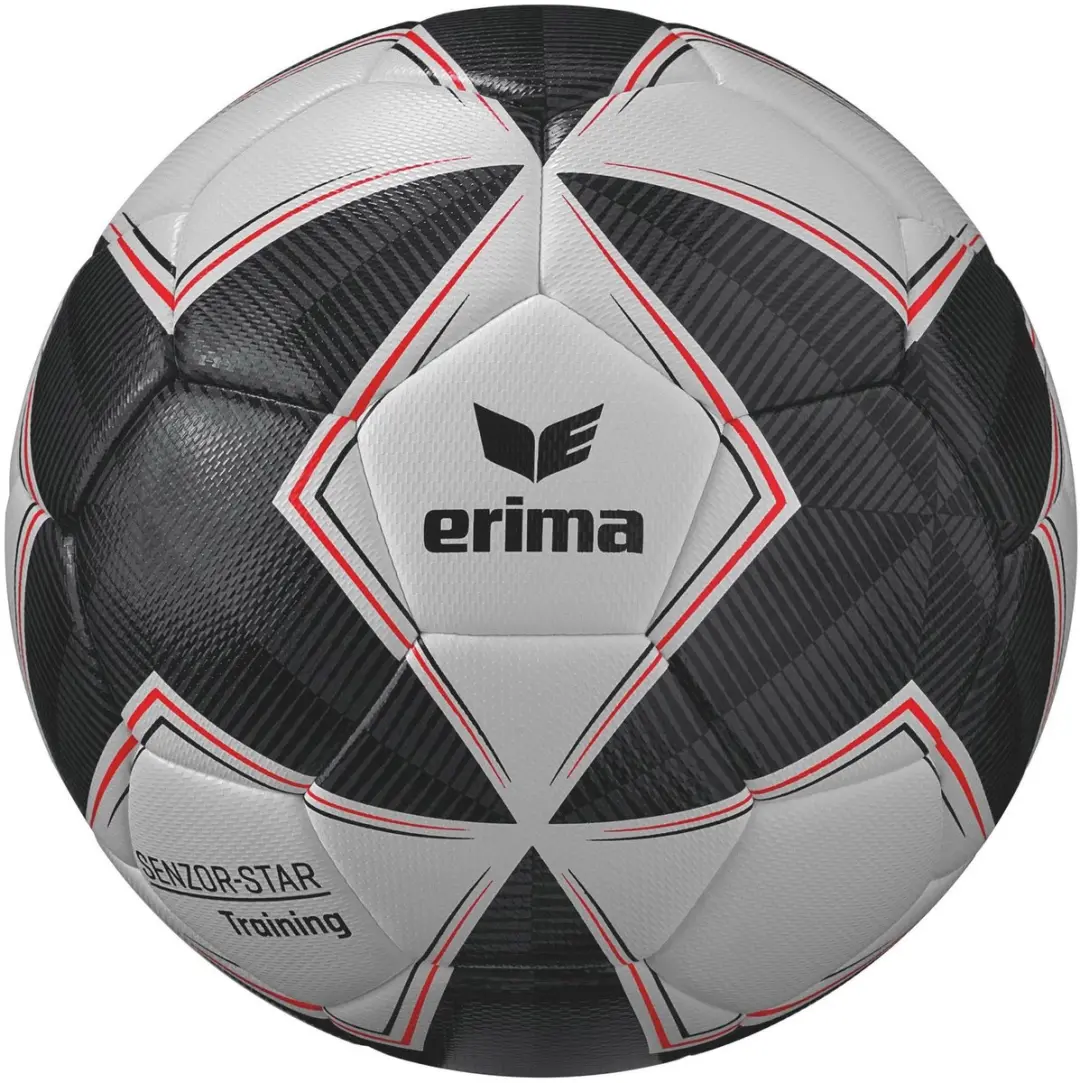 Erima Senzor Star Training Voetbal 5 - Wit/Rood/Blauw/Geel/Orange/Zwart - afbeelding 4 van 6
