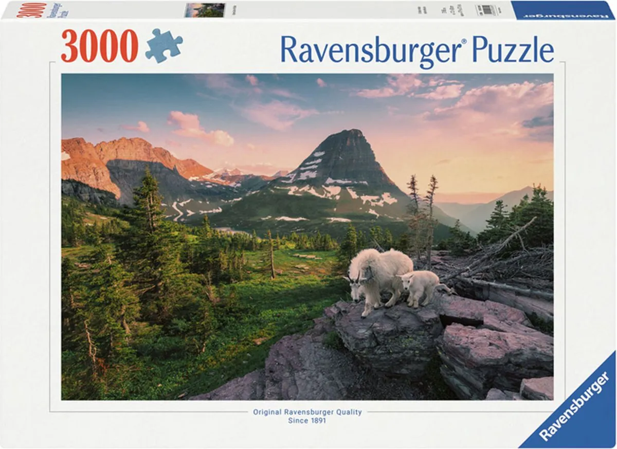 Ravensburger Alpine Geit Legpuzzel 3000 Stuks - 12000809