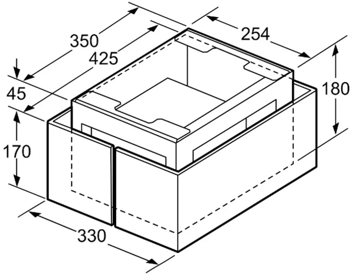 Bosch DIZ2FX5D1 Recyclageset - Grijs