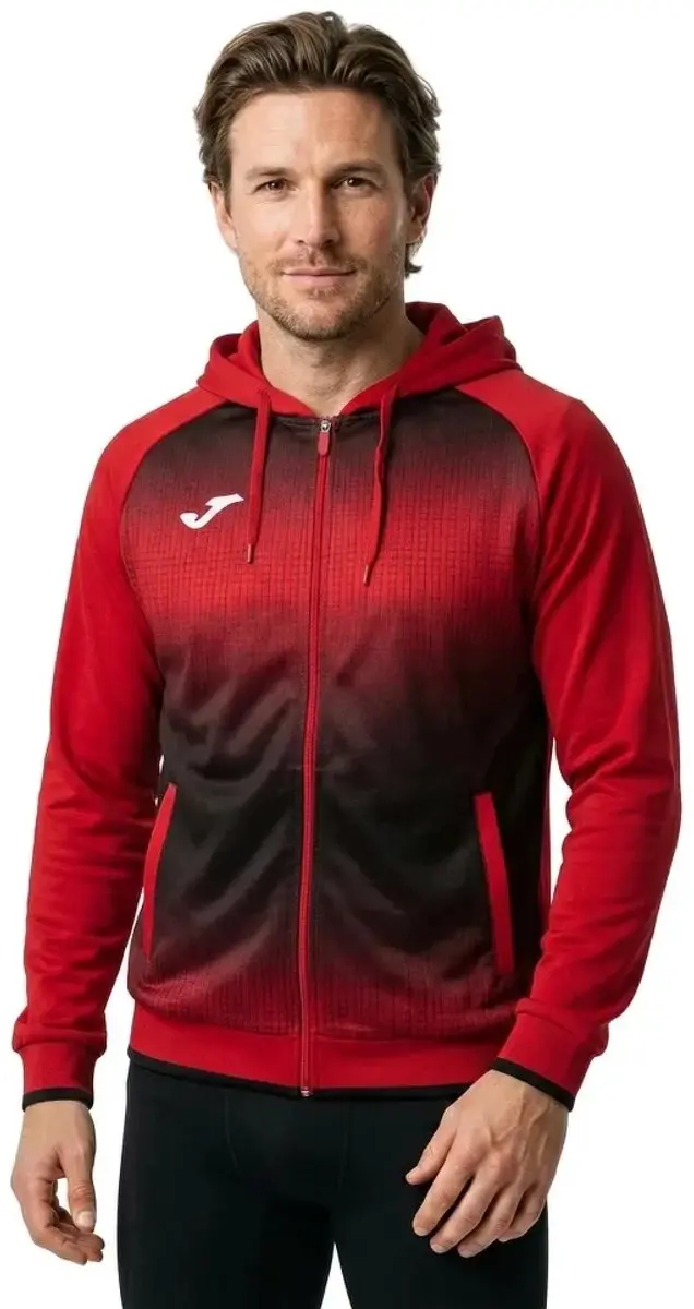 Joma Tiger V Sweatshirt - Rood/zwart - 2XL - afbeelding 3 van 3