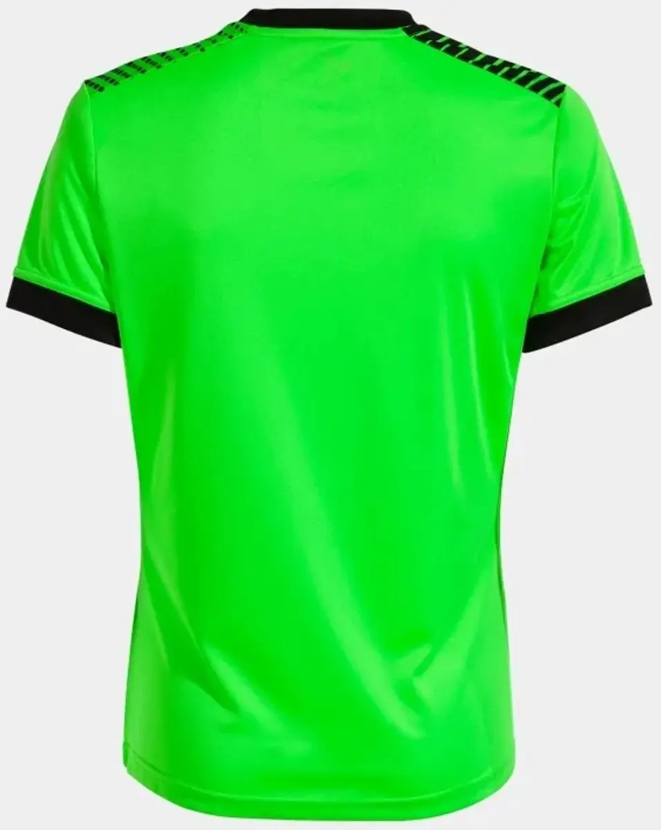 Joma Eco Supernova T-shirt - L - Fluor Green/Black - afbeelding 5 van 5