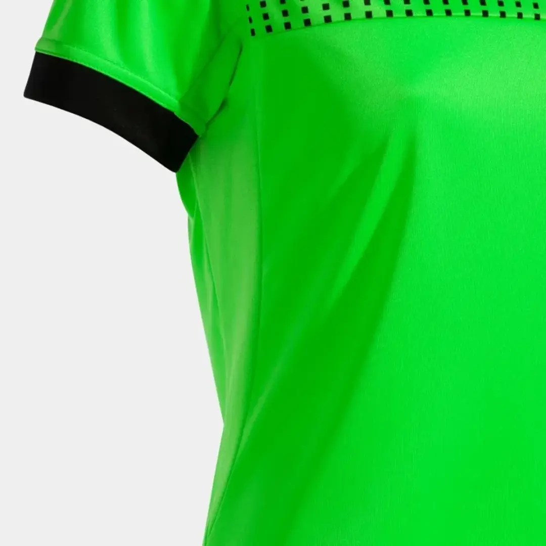 Joma Eco Supernova T-shirt - L - Fluor Green/Black - afbeelding 4 van 5