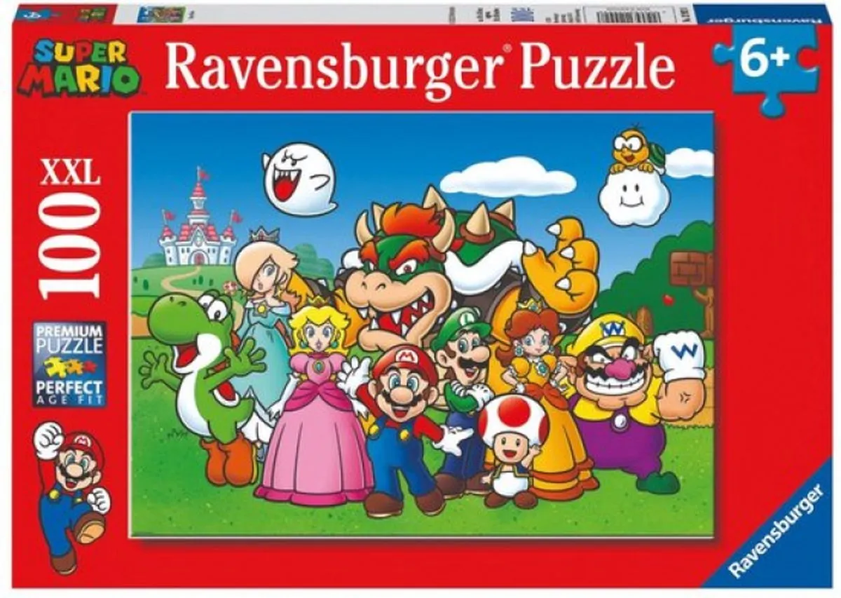 Ravensburger Super Mario Puzzel 100 Stuks - Multicolor