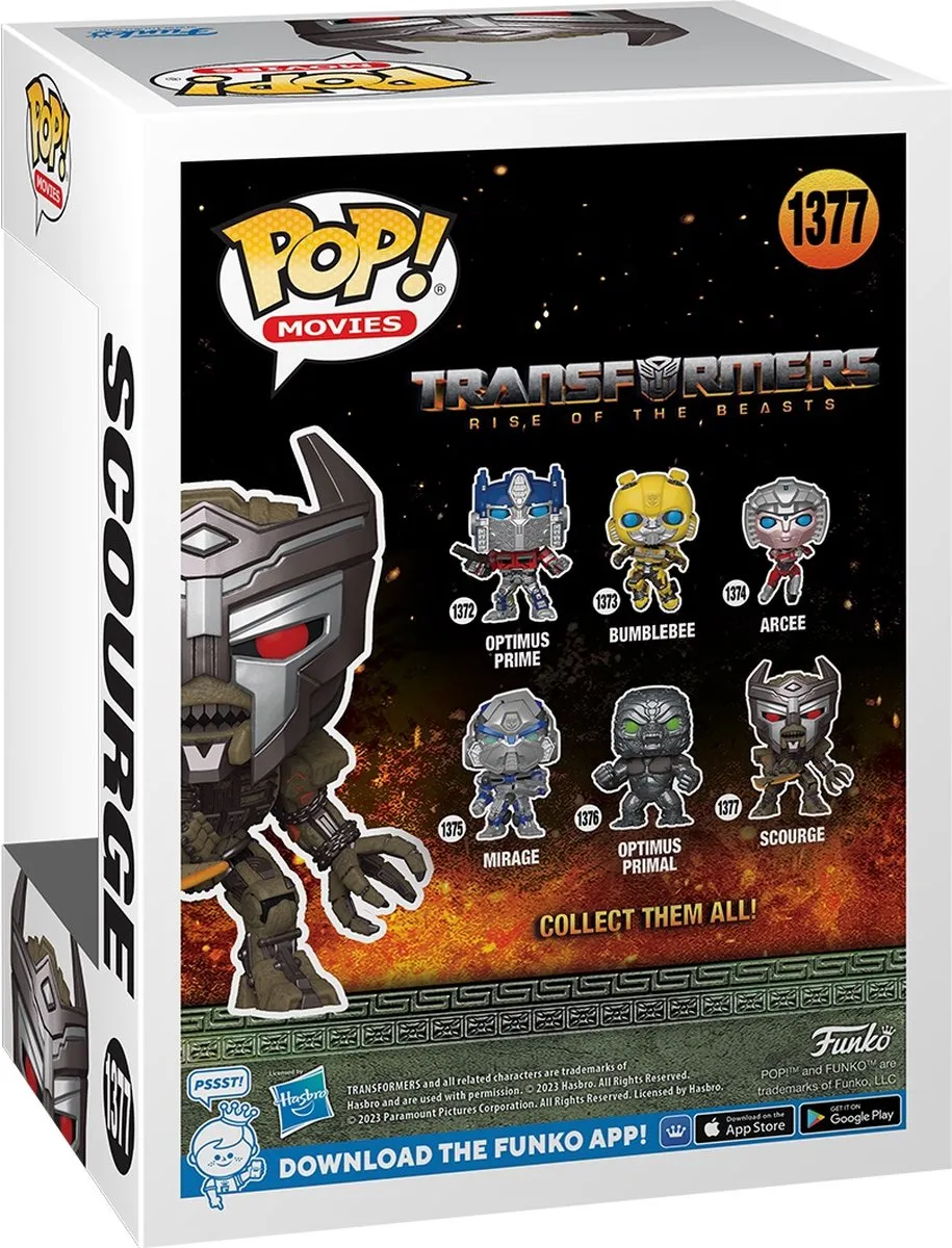 Funko Pop! Transformers Rise of the Beasts Scourge - 63958