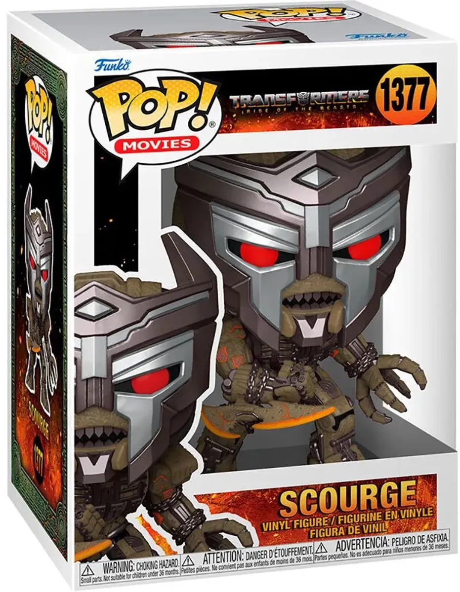 Funko Pop! Transformers Rise of the Beasts Scourge - 63958 - afbeelding 6 van 6