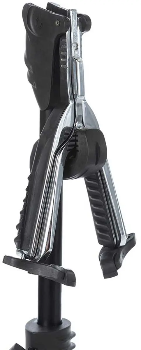 Bespeco KG10 Universele Gitaar/Basgitaarstandaard - Zwart - afbeelding 2 van 6