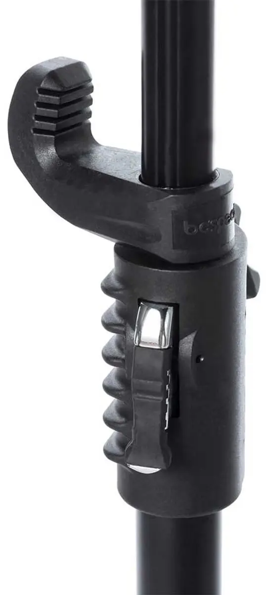 Bespeco KG10 Universele Gitaar/Basgitaarstandaard - Zwart - afbeelding 5 van 6