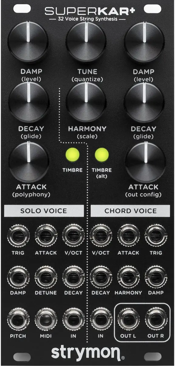 Strymon SuperKar+ Karplus-Strong Synthmodule