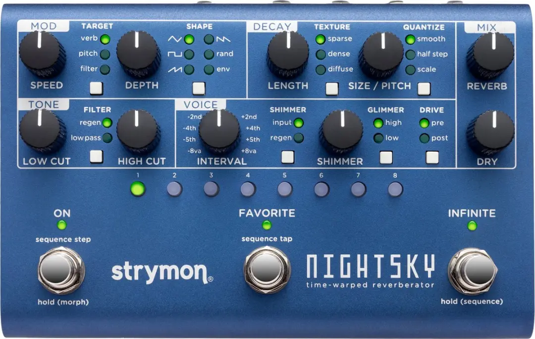 Strymon Night Sky Multi Reverb
