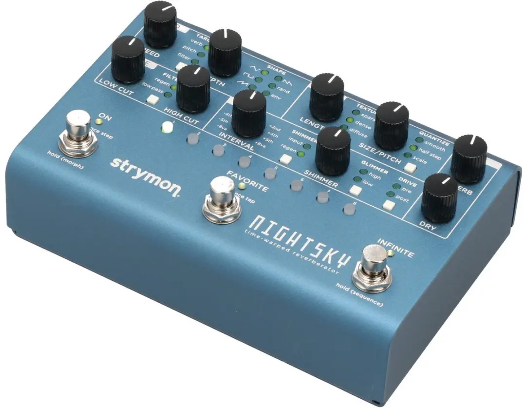 Strymon Night Sky Multi Reverb - Blauw