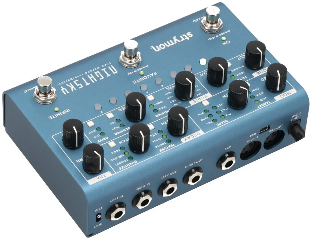 Strymon Night Sky Multi Reverb - Blauw