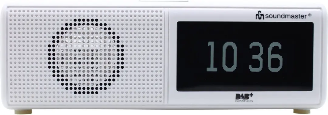 Soundmaster UR8350WE Digitale Wekkerradio DAB+/FM - Wit