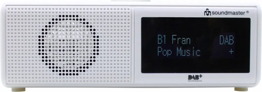 Soundmaster UR8350WE Digitale Wekkerradio DAB+/FM - Wit