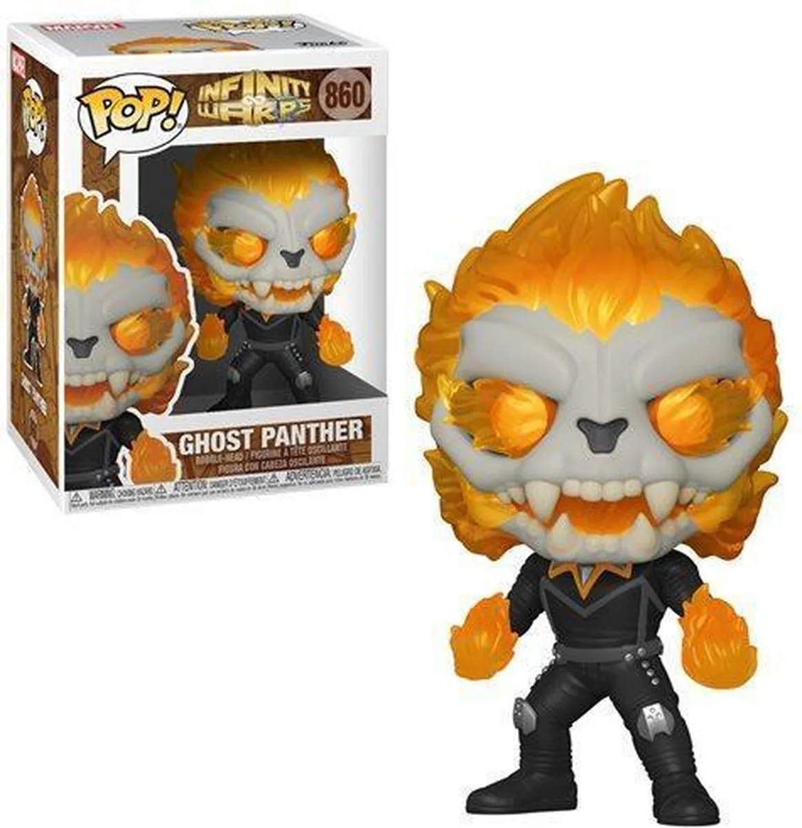 Funko Pop! Marvel Infinity Warps Ghost Panther 52008