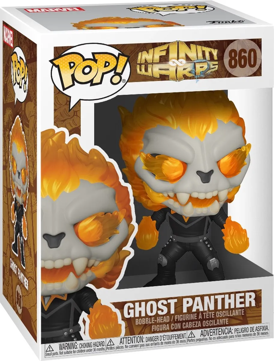 Funko Pop! Marvel Infinity Warps Ghost Panther 52008