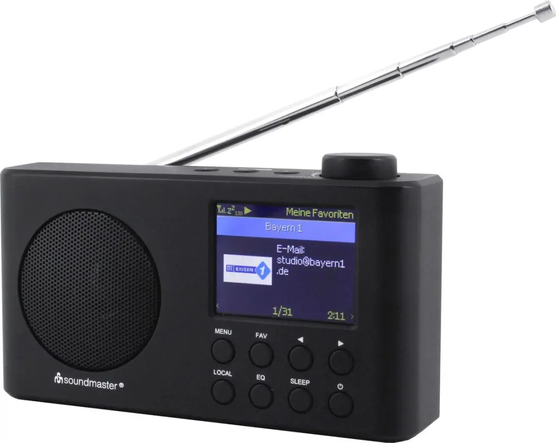 Soundmaster IR6500SW Internetradio - Zwart