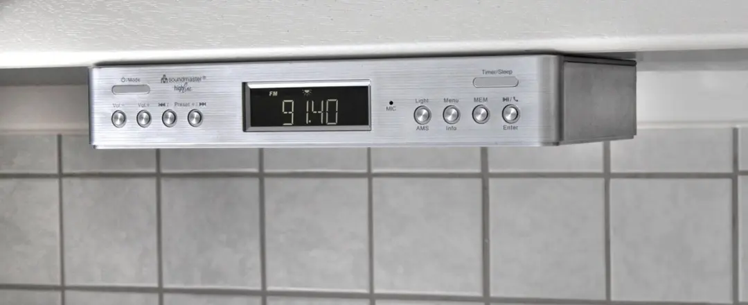 Soundmaster UR2045SI Keukenradio - DAB+/FM/Bluetooth - 10W - Zilver