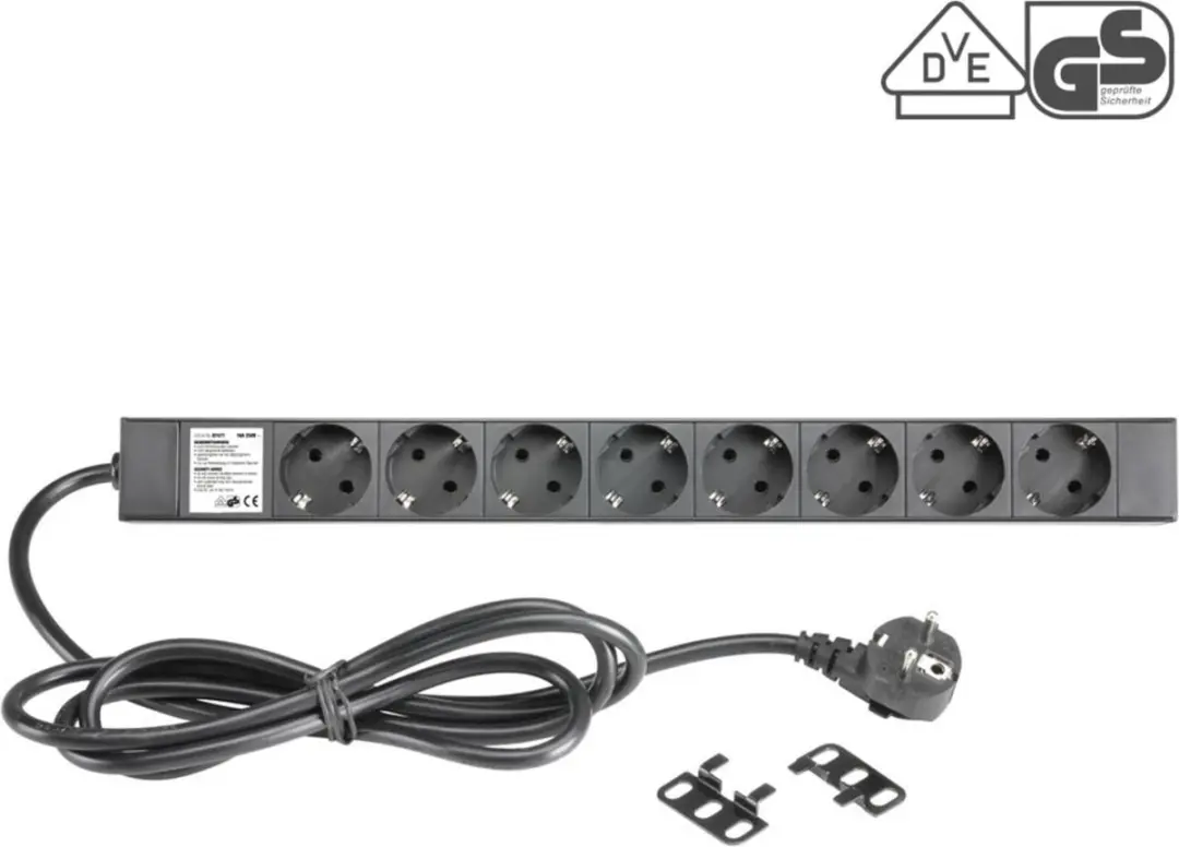 Adam Hall 87471 Stekkerdoos 8-voudig