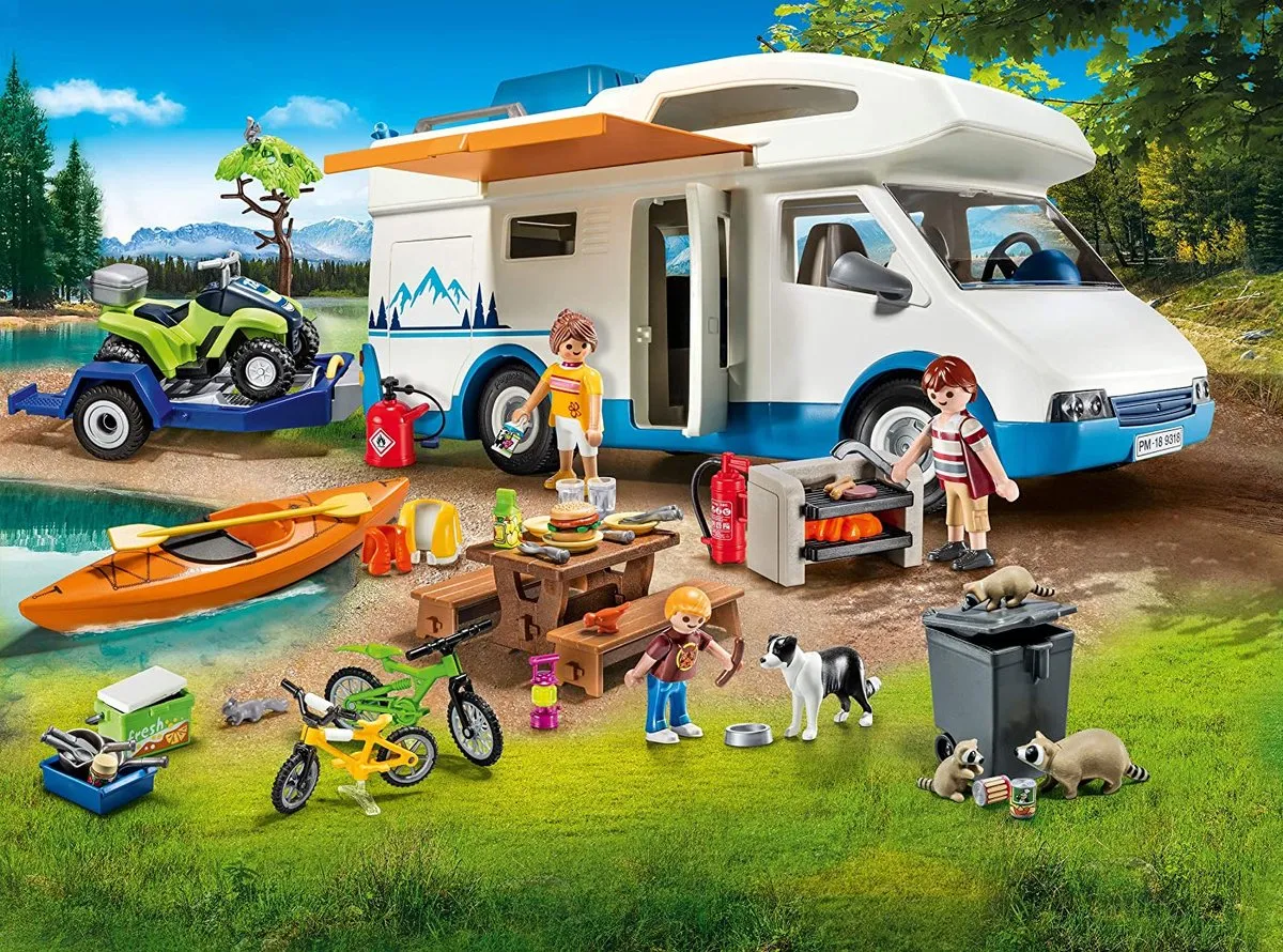 Playmobil Camper 9318 - Kampeeravontuur - Veelkleurig