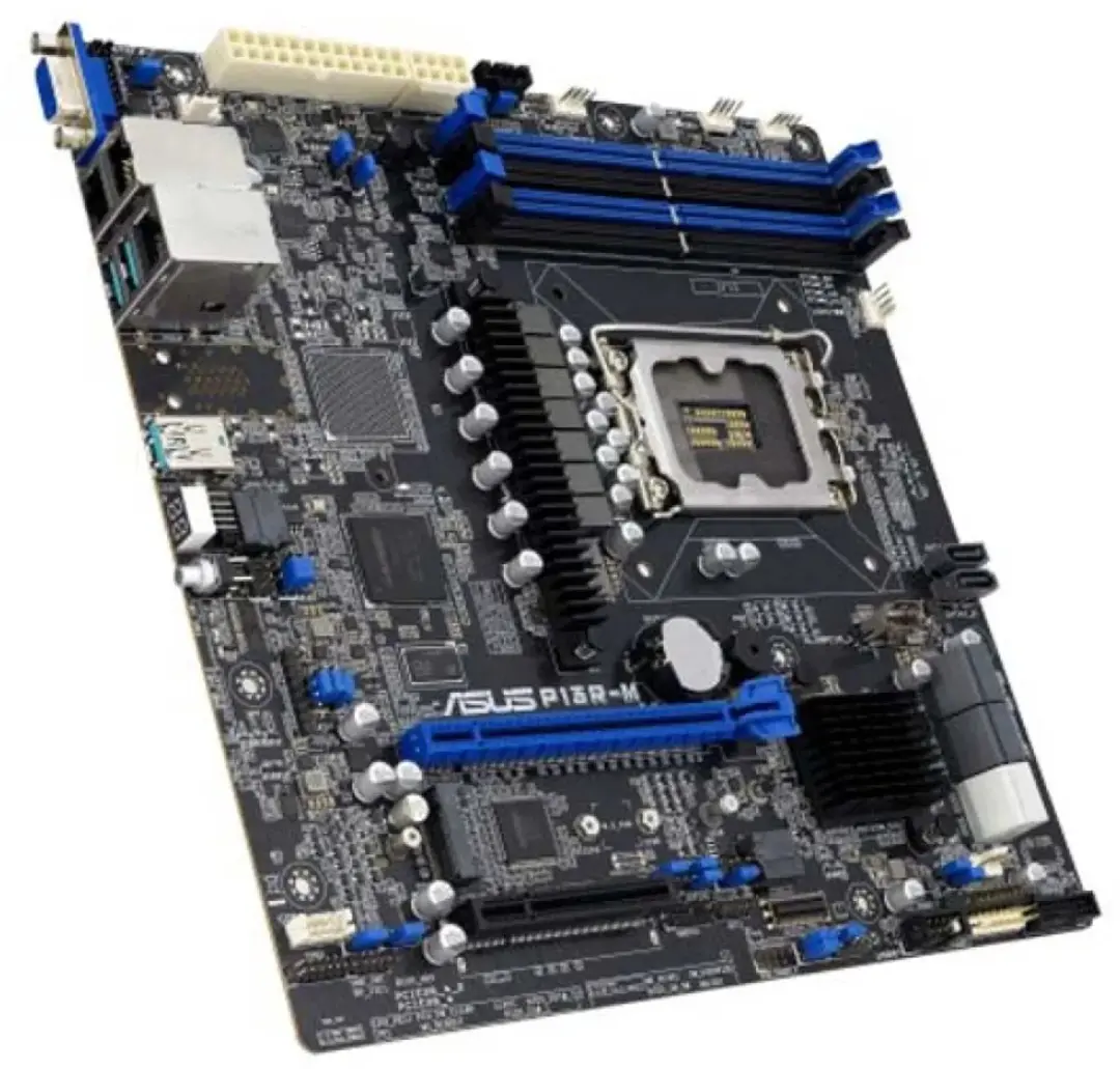 ASUS P13R-M 90SB0C70-M0UAY0 Micro ATX Moederbord - Intel C262 - afbeelding 2 van 6